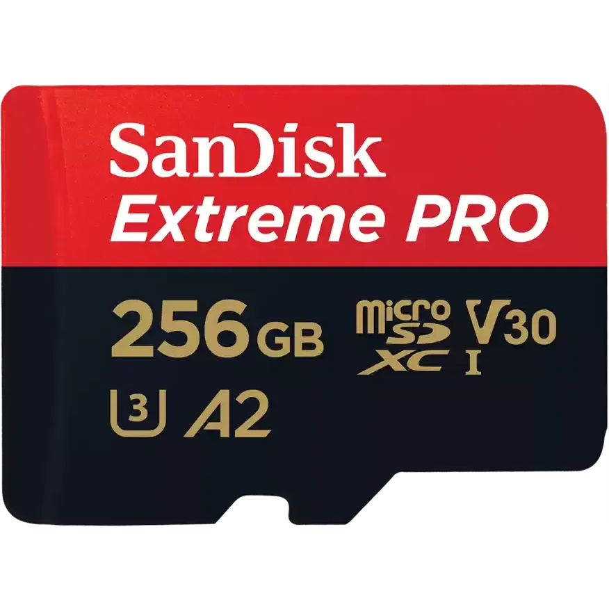 Atmiņas kartes 256Gb MicroSD SanDisk Extreme Pro (SDSQXCD-256G-GN6MA)