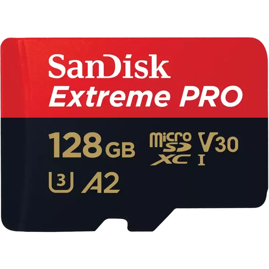 La carte mémoire 128Gb MicroSD SanDisk Extreme Pro (SDSQXCD-128G-GN6MA)