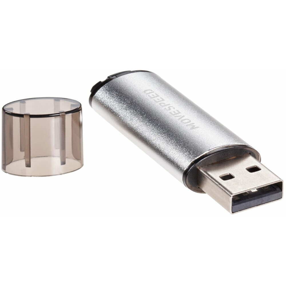USB zibatmiņa 8Gb Move Speed M1 Silver - M1-8G