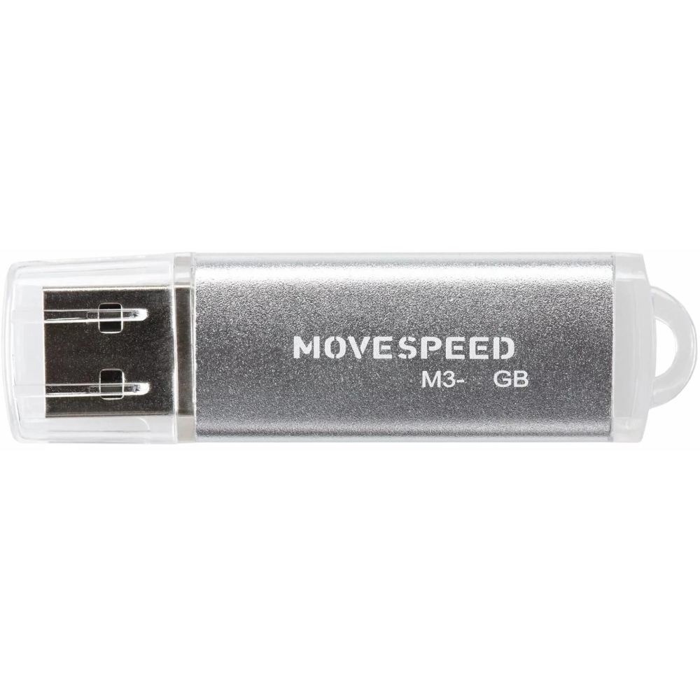 USB zibatmiņa 64Gb Move Speed M3 Silver - M3-64G