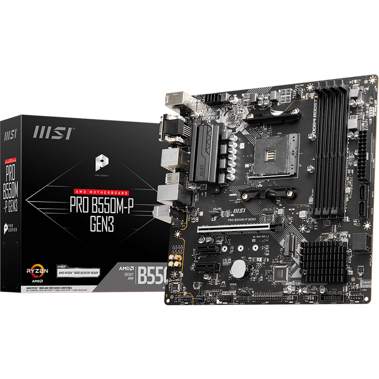 Carte mère MSI PRO B550M-P GEN3 - photo 4