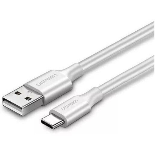 Kabelis USB - USB Type-C, 2m, UGREEN US287 White - 60123