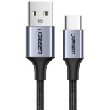 Kabelis USB - USB Type-C, 3m, UGREEN US288 Gray (60408)