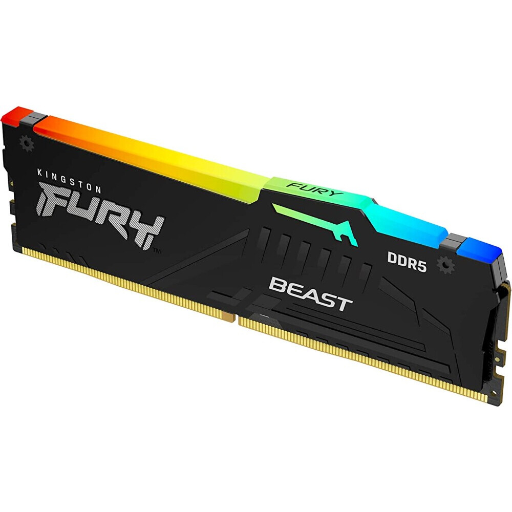 La mémoire vive 16Gb DDR5 6000MHz Kingston Fury Beast RGB (KF560C40BBA-16) - photo 2