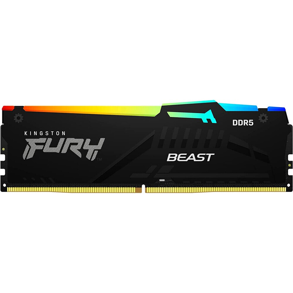 La mémoire vive 16Gb DDR5 6000MHz Kingston Fury Beast RGB (KF560C40BBA-16) - photo 3