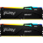 La mémoire vive 16Gb DDR5 6000MHz Kingston Fury Beast RGB (KF560C40BBAK2-16) (2x8Gb KIT) - photo 2