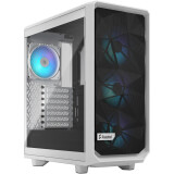 Datoru korpuss Fractal Design Meshify 2 Compact RGB White TG Clear Tint (FD-C-MES2C-08)