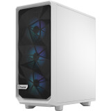 Datoru korpuss Fractal Design Meshify 2 Compact RGB White TG Clear Tint (FD-C-MES2C-08)