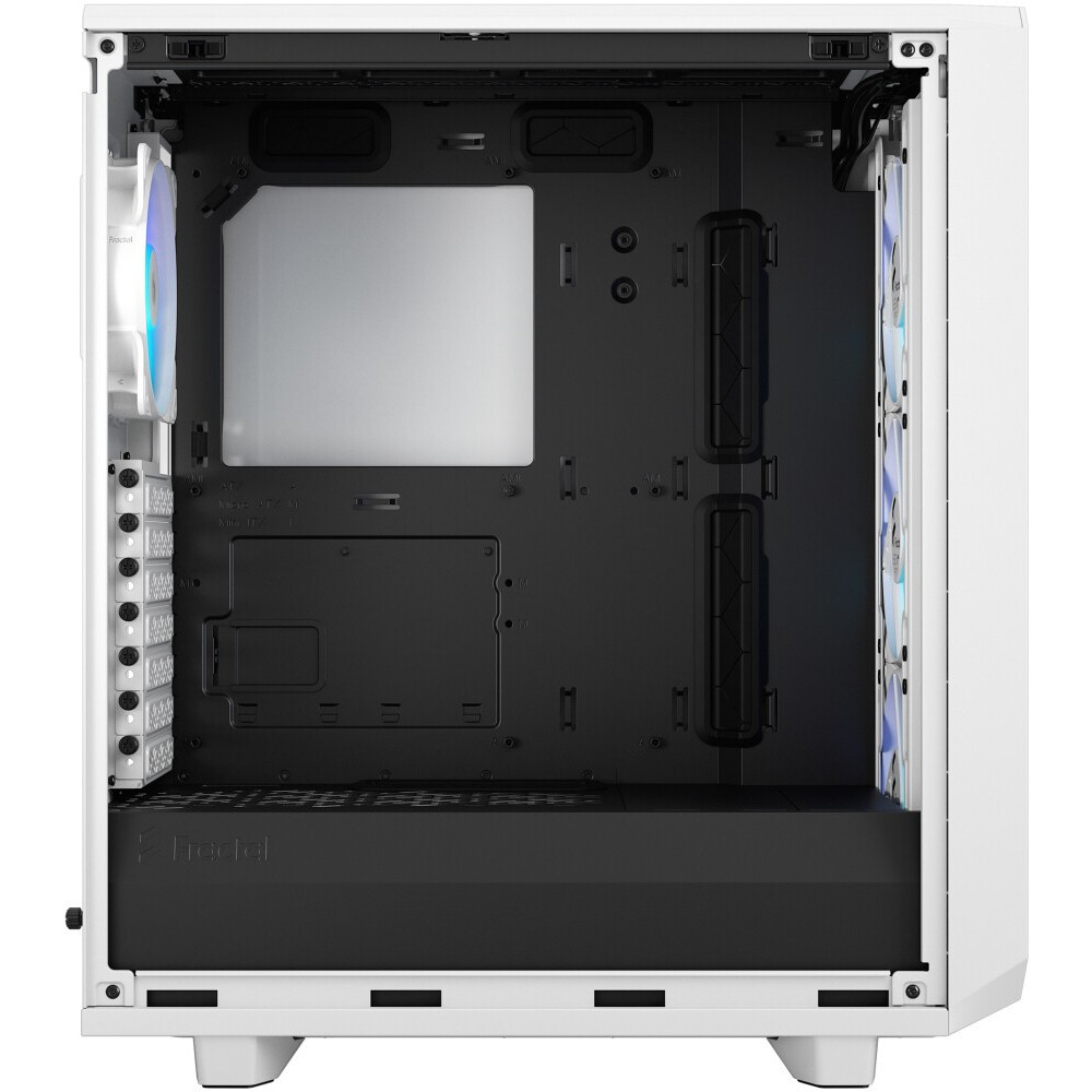 Datoru korpuss Fractal Design Meshify 2 Compact RGB White TG Clear Tint - FD-C-MES2C-08 - foto 6