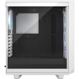 Datoru korpuss Fractal Design Meshify 2 Compact RGB White TG Clear Tint (FD-C-MES2C-08)