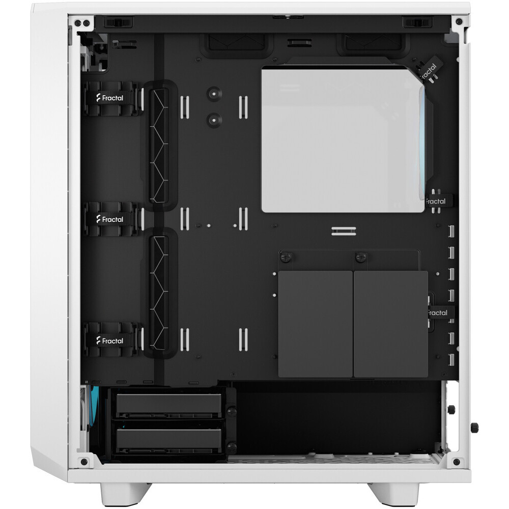 Datoru korpuss Fractal Design Meshify 2 Compact RGB White TG Clear Tint - FD-C-MES2C-08 - foto 10