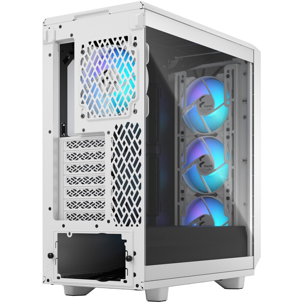 Datoru korpuss Fractal Design Meshify 2 Compact RGB White TG Clear Tint - FD-C-MES2C-08 - foto 11