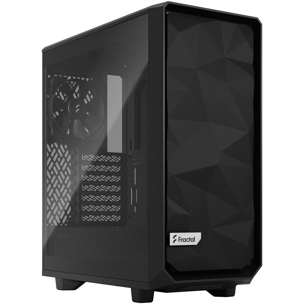 Datoru korpuss Fractal Design Meshify 2 Compact Lite Black TG Light Tint - FD-C-MEL2C-03