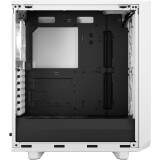 Datoru korpuss Fractal Design Meshify 2 Compact Lite White TG Clear (FD-C-MEL2C-04)