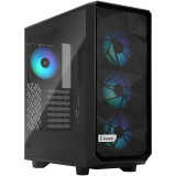 Datoru korpuss Fractal Design Meshify 2 Compact Lite RGB Black TG Light Tint (FD-C-MEL2C-05)