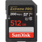 Atmiņas kartes 512Gb SD SanDisk Extreme Pro (SDSDXXD-512G-GN4IN)