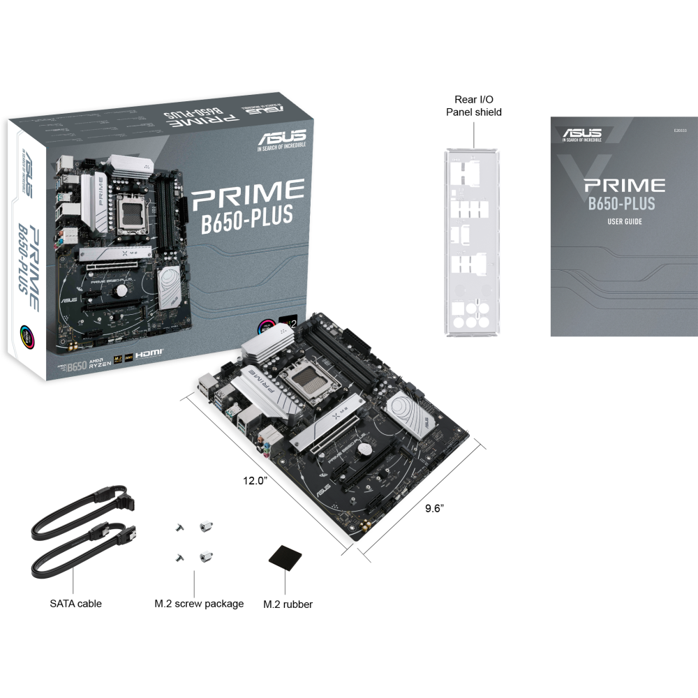 Pamatplate ASUS PRIME B650-PLUS (PRIME B650-PLUS) - foto 4