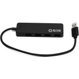 USB koncentrators 5bites HB34-310BK Black