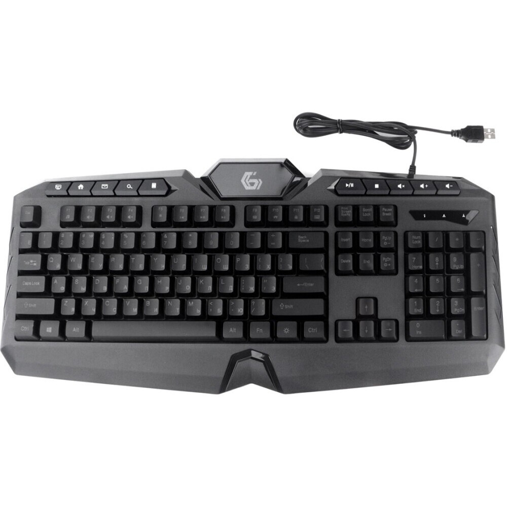 Tastatūra Gembird KB-G410L Black - foto 2