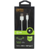 Kabelis USB - USB Type-C, 1.8m, Cactus CS-USB.A.USB.C-1.8