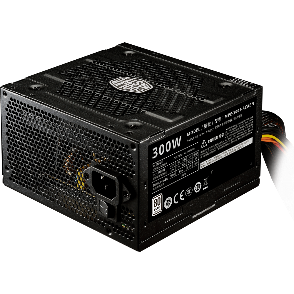 Barošanas bloks 300W Cooler Master Elite V4 (MPE-3001-ACABN-EU) - foto 2