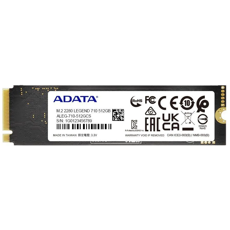 SSD ADATA Legend 710 256Gb (ALEG-710-256GCS) - foto 2