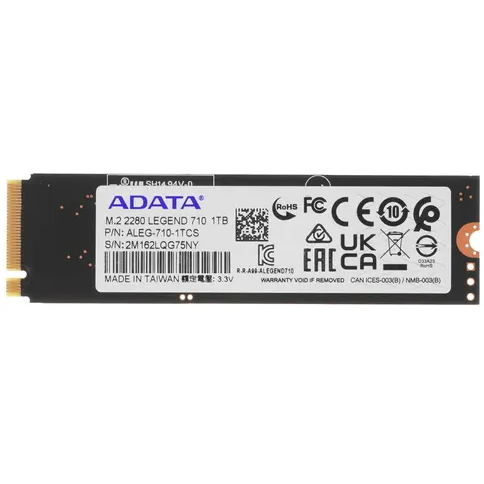 SSD ADATA Legend 710 1Tb (ALEG-710-1TCS) - foto 2