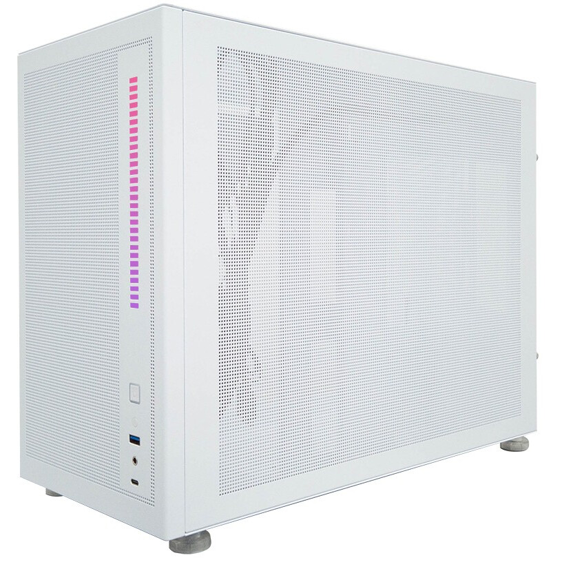 Datoru korpuss 1STPLAYER MIKU Mi6 White - foto 3