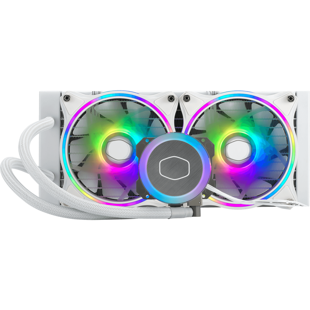 Ūdens dzesētājs Cooler Master MasterLiquid ML240 Illusion White (MLX-D24M-A18PW-R1) - foto 2