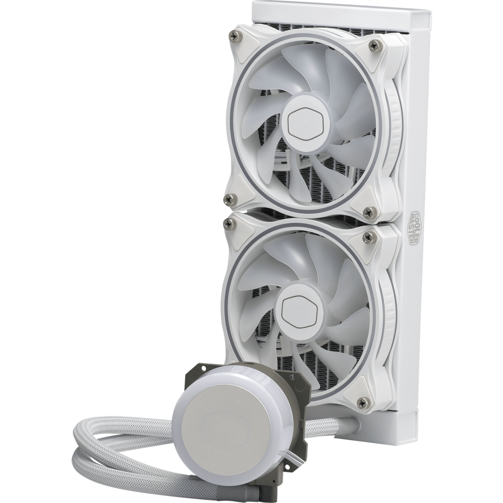 Ūdens dzesētājs Cooler Master MasterLiquid ML240 Illusion White (MLX-D24M-A18PW-R1) - foto 5