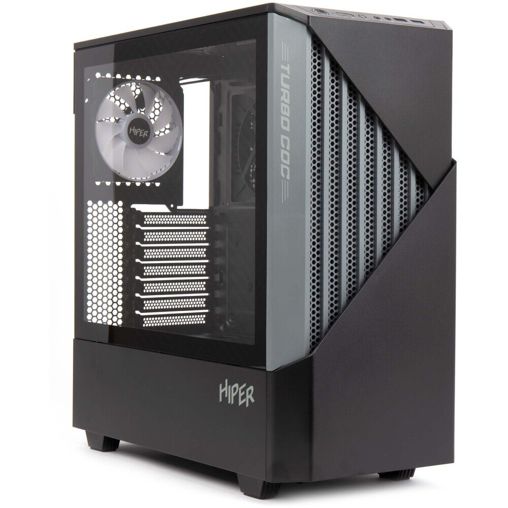 Datoru korpuss HIPER CC BG Black - foto 2