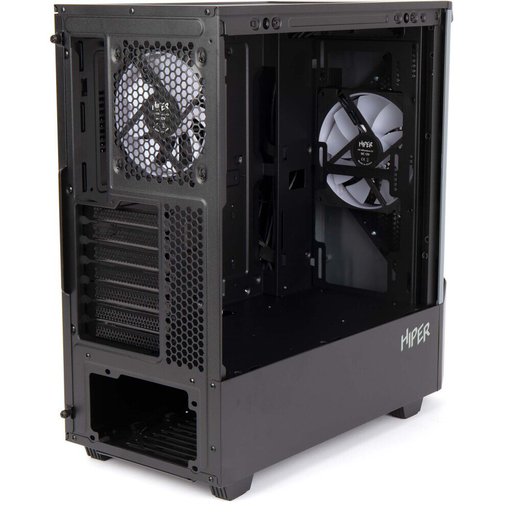 Datoru korpuss HIPER CC BG Black - foto 5