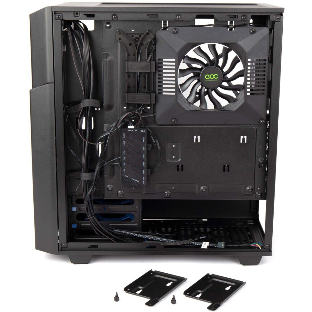 Datoru korpuss HIPER CC BG Black - foto 10