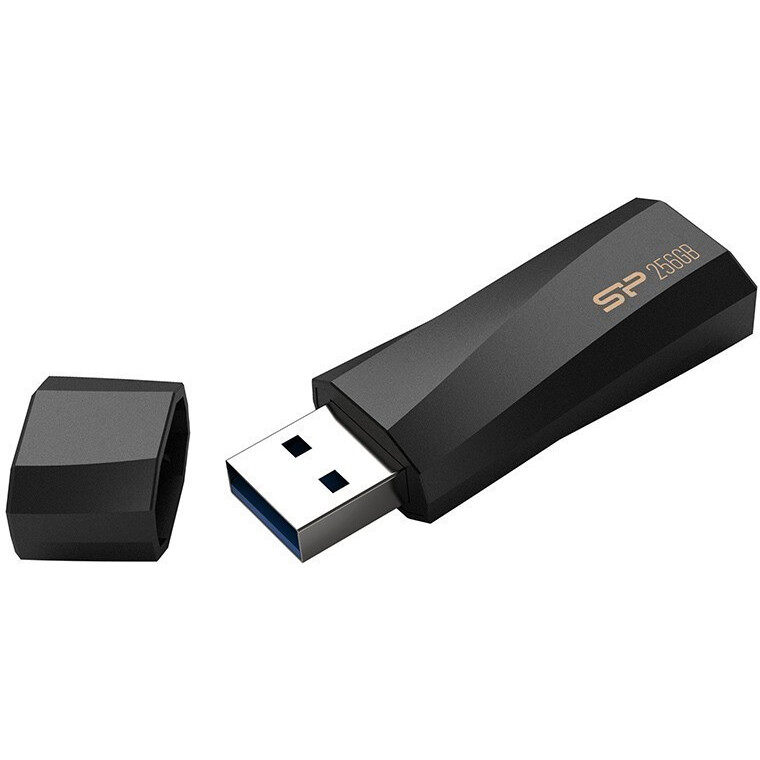 USB zibatmiņa 256Gb Silicon Power Blaze B07 Black (SP256GBUF3B07V1K)