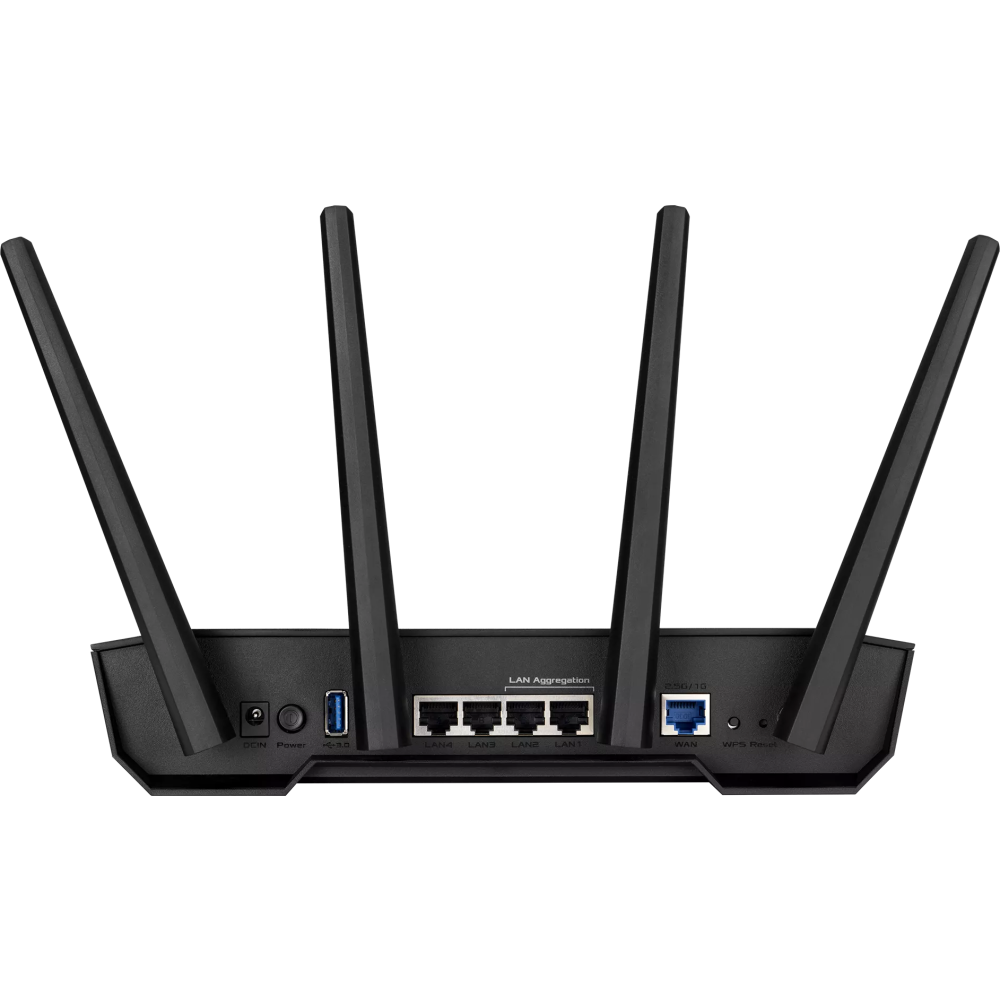 Wi-Fi rūteris (maršrutētājs) ASUS TUF-AX3000 V2 - 90IG0790-MO3B00/MU9B00 - foto 6