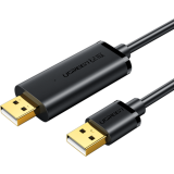 Kabelis USB 2.0 A (M) - A (M), 2m, UGREEN US166 (20233)