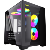 Boitiers PC Powercase Vision Micro Black (CVBM-L4)