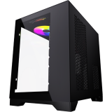 Boitiers PC Powercase Vision Micro Black (CVBM-L4)