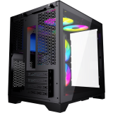 Boitiers PC Powercase Vision Micro Black (CVBM-L4)