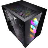 Boitiers PC Powercase Vision Micro Black (CVBM-L4)