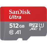 Atmiņas kartes 512Gb MicroSD SanDisk Ultra (SDSQUAC-512G-GN6MN)