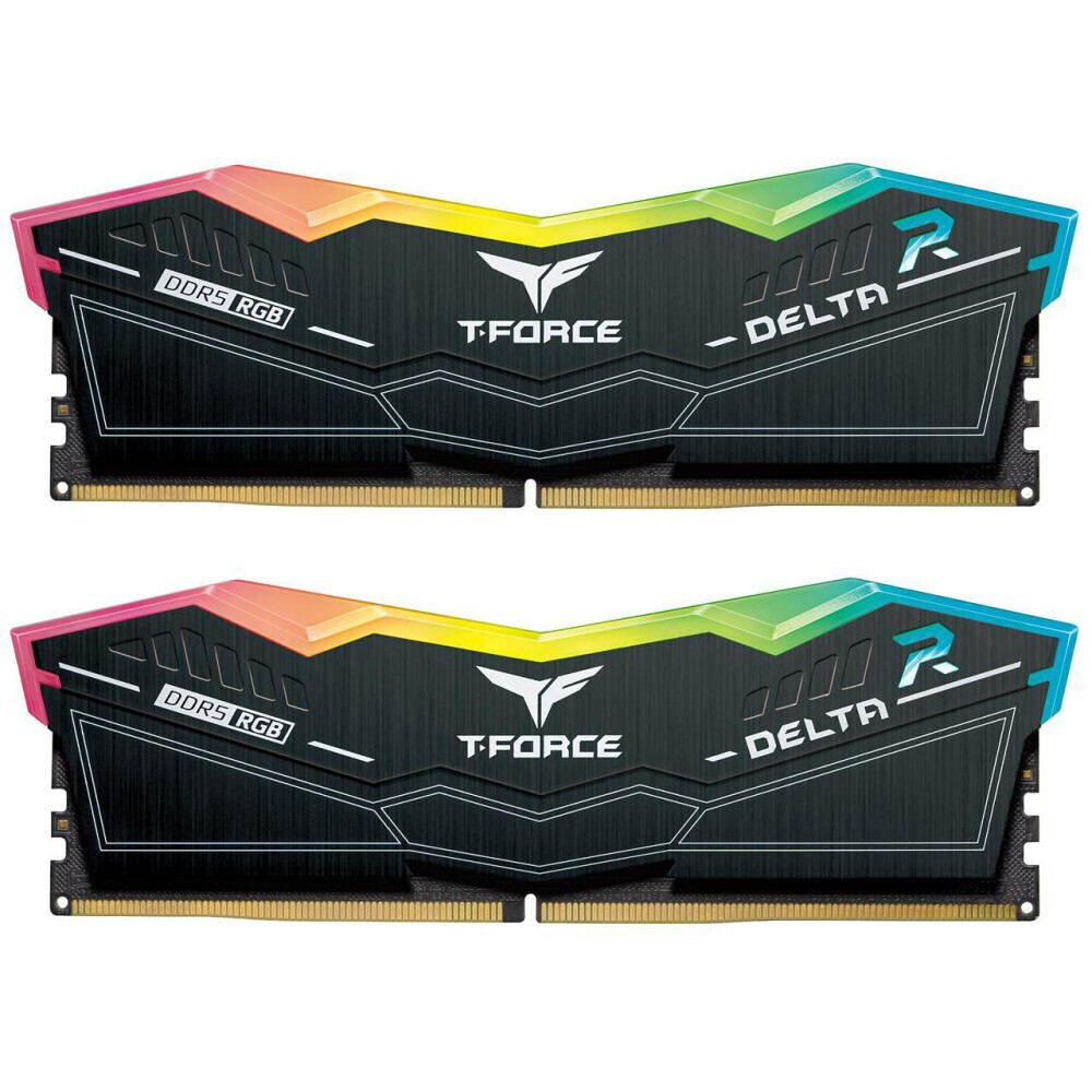 Operatīvā atmiņa 32Gb DDR5 6800MHz Team T-Force Delta RGB (FF3D532G6800HC34BDC01) (2x16Gb KIT)
