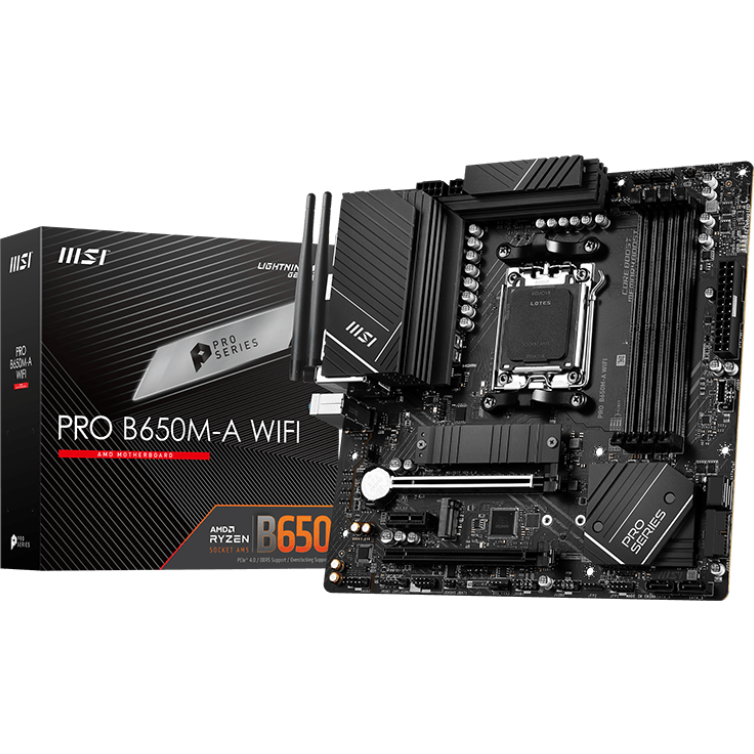 Pamatplate MSI PRO B650M-A WIFI (PRO B650M-A WIFI) - foto 5