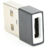 Pārejas savienojums USB A (M) - USB Type-C (F), Cablexpert A-USB2-AMCF-02
