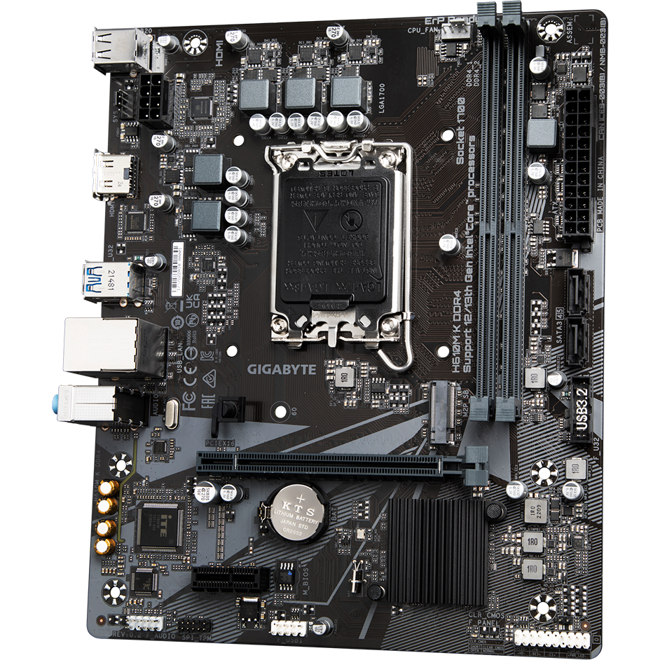 Pamatplate Gigabyte H610M K DDR4 - foto 3