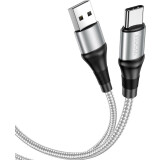 Kabelis USB - USB Type-C, 1m, HOCO X50 Gray (HC-34242)