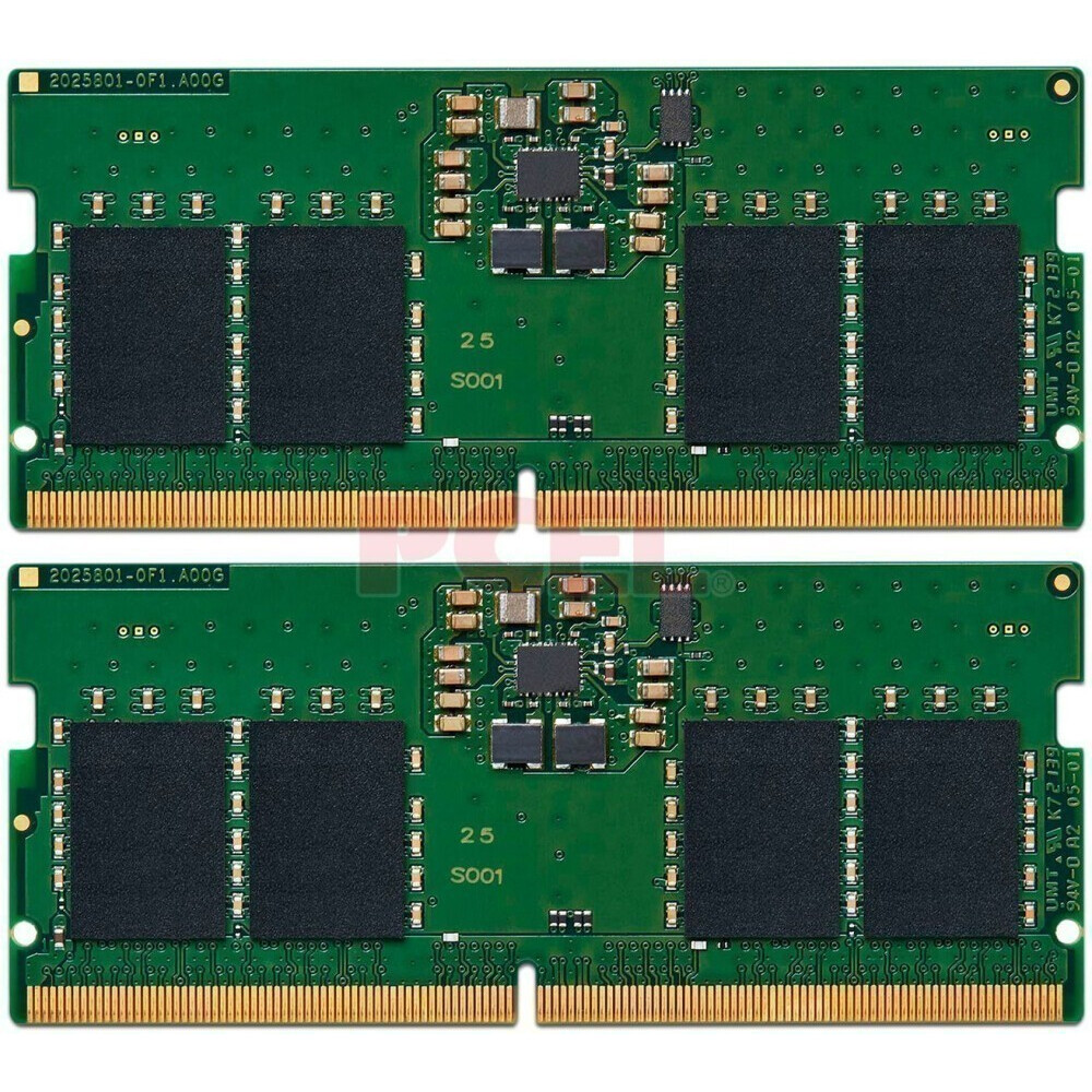 Operatīvā atmiņa 16Gb DDR5 4800MHz Kingston ValueRAM SO-DIMM (KVR48S40BS6K2-16) (2x8Gb KIT)