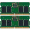 Operatīvā atmiņa 16Gb DDR5 4800MHz Kingston ValueRAM SO-DIMM (KVR48S40BS6K2-16) (2x8Gb KIT)