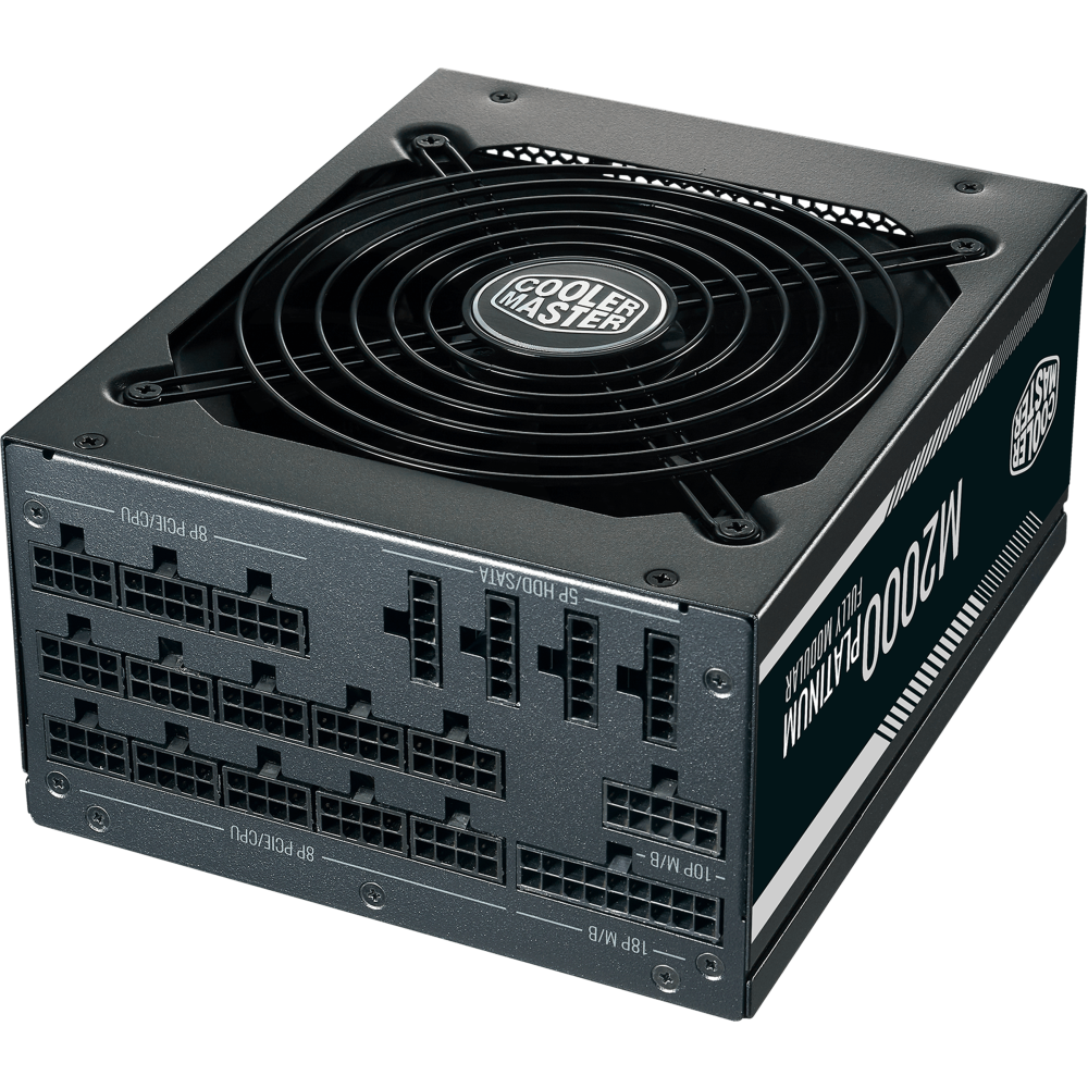Barošanas bloks 2000W Cooler Master M2000 Platinum (MPZ-K001-AFFBP-EU) - foto 2