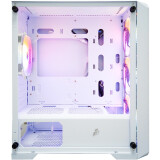 Datoru korpuss 1STPLAYER TRILOBITE T5 White (T5-WH-4F1-W)